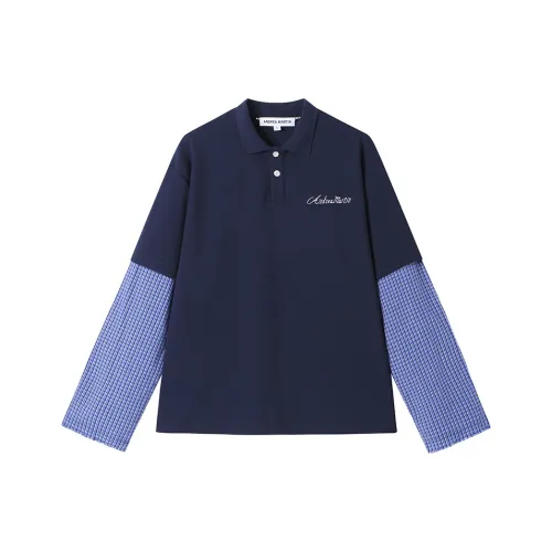 ANDREA MARTIN T-рубашка Женская Темно-синяя