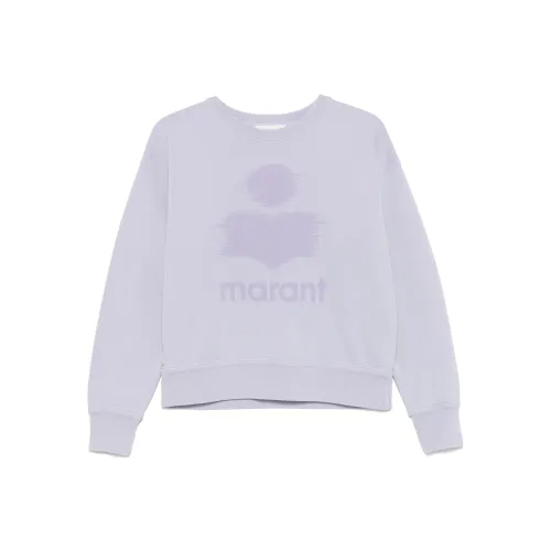 ISABEL MARANT ETOILE FW24 Свитшот Женский Светло-фиолетовый
