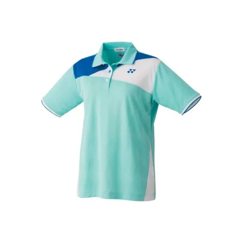 YONEX Мятно-синий Женские Поло