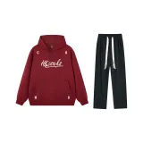 Комплект одежды (Бордовая толстовка + Черные штаны) Стандартное издание