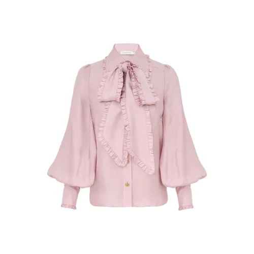 Zimmermann Розовые Женские Рубашки