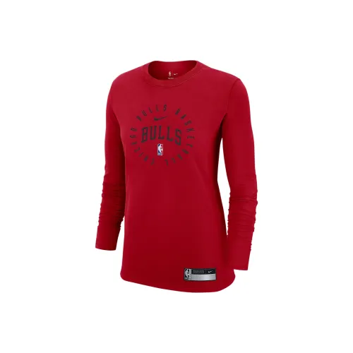 Nike x NBA Чикаго Буллз Dri-FIT Форма T Рубашка Женская Красная
