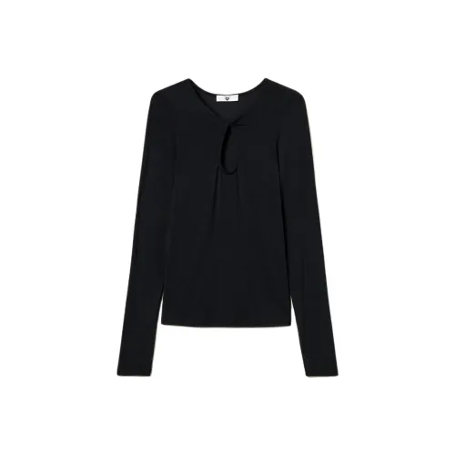 TWINSET Milano T Рубашка Женская Черная