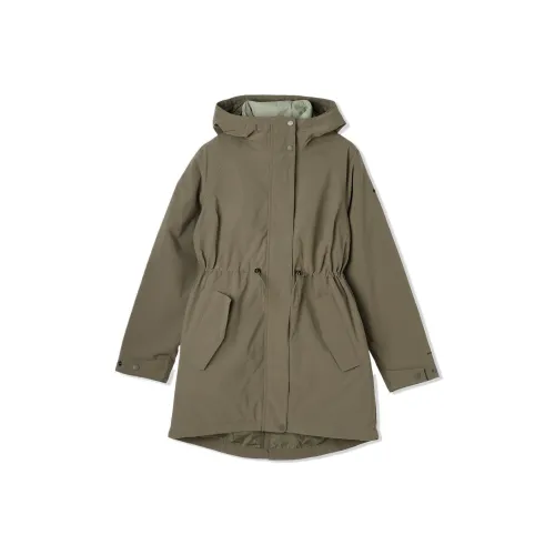 Columbia совместный бренд Lolo Pass Куртка Женская Каменный Зеленый