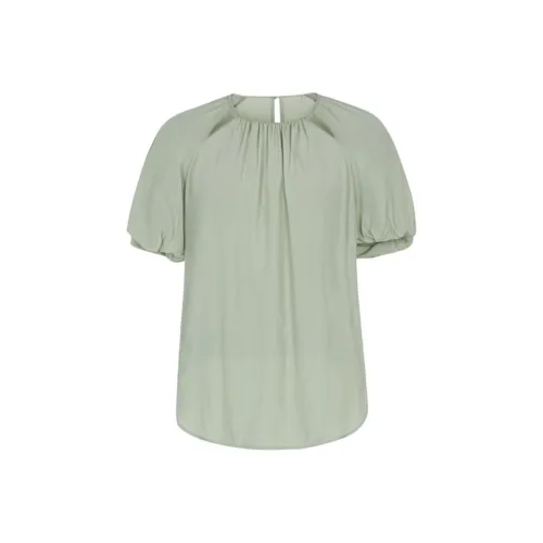 XG Светло-зеленые Женские Рубашки