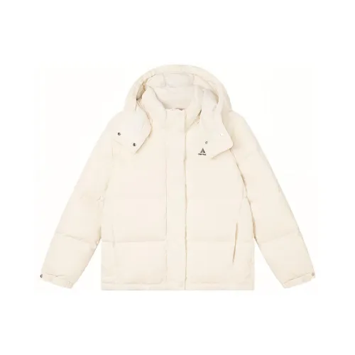 New Balance Пуховик Женские Айвори Белый