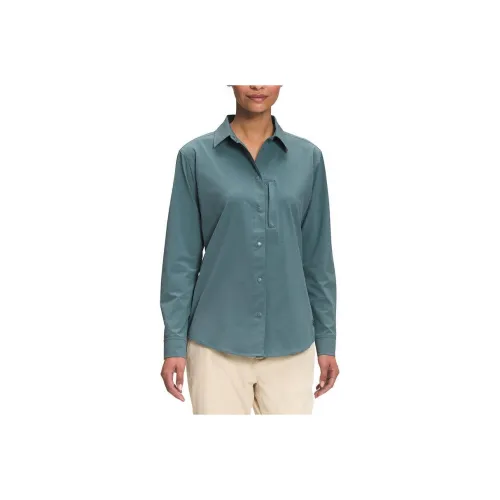 The North Face Женская рубашка Sniktau L S Sun размер L синий