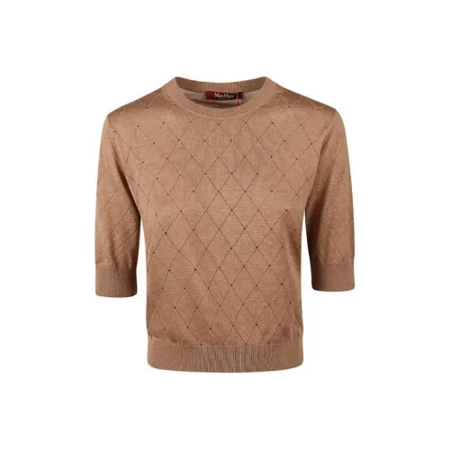 MaxMara Studio Трикотаж Женский Коричневый