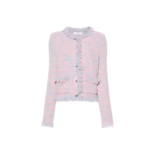 Paco Rabanne SS24 Куртки и Пальто Женские Светло-Розовый