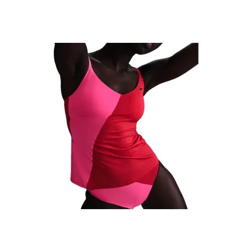 Nike SS25 Плавание Топ на бретелях Женский Университетский Красный