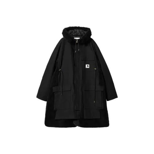 sacai X Carhartt WIP FW23 Co Branded SERIES Черные Женские Куртки