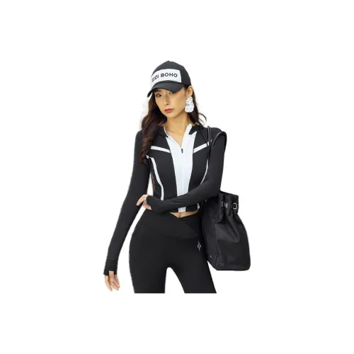 GIDI BOHO Черные Женские Куртки