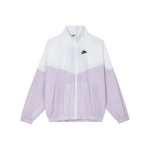 NIKE Бело-розовые Женские Куртки