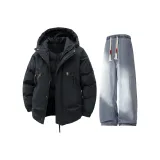 Чёрный + Светло-синий