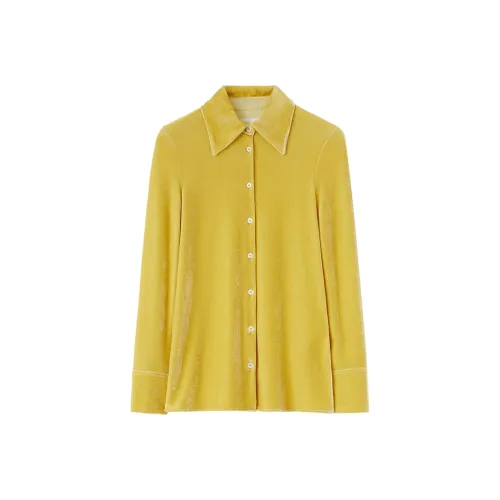 JIL SANDER Желтые Женские Рубашки