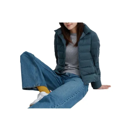 UNIQLO Пуховик Женские Ghost Orchid Green