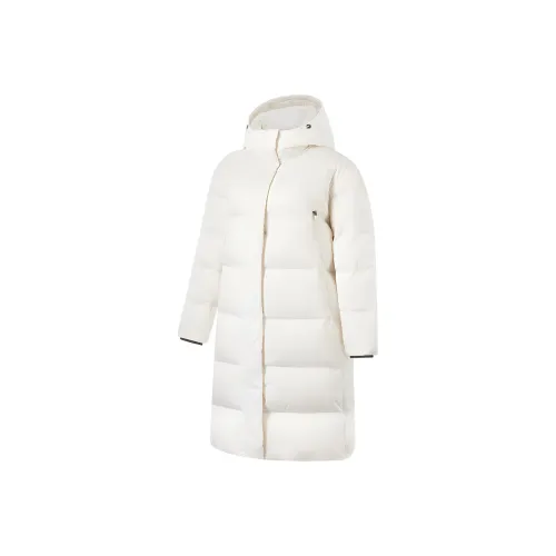 LINING Fitness Series Пуховик Женский Шампанский Белый