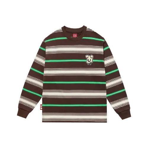 Checkitout Толстовка Унисекс Коричневый Белый Зеленый