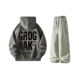 Тёмно-серые + жёлтые грязные джинсы