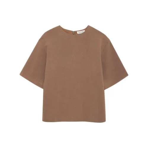 Anine Bing T-рубашка женская цвет верблюжий коричневый