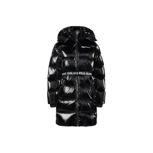 KARL LAGERFELD Пуховик Женские Черный