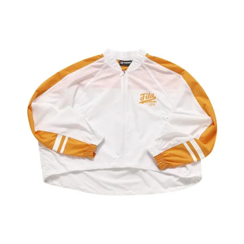 FILA FUSION Baseball серия Куртка Женская Термическая Апельсин