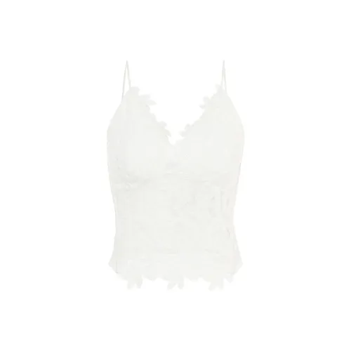 BESIONIA SS25 Топ на бретелях Женский Белый