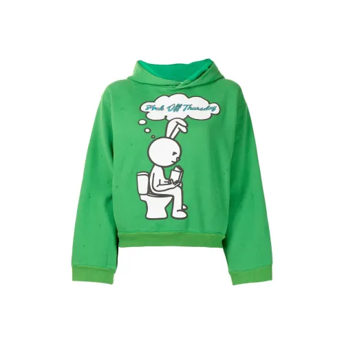 NATASHA ZINKO Свитшот Женский Зеленый