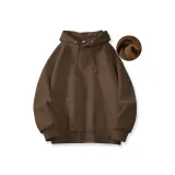 Темно-кофейный, флисовая подкладка