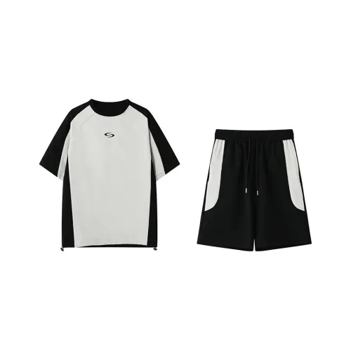 JIARONG Повседневная спортивная одежда унисекс черного цвета