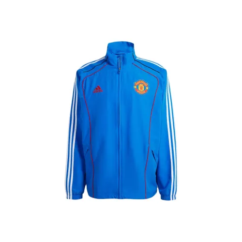 Adidas Manchester United Track UBP Топ Куртка Мужская Синяя