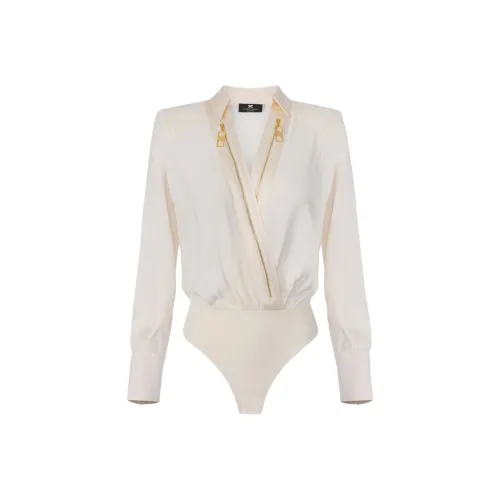 Elisabetta Franchi FW24 Комбинезон Женский Айвори