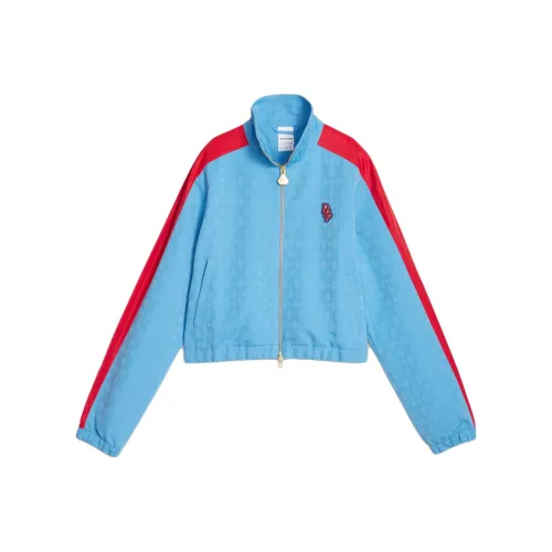 PUMA X DAPPER DAN Co Брендированная Серия Синие Женские Куртки