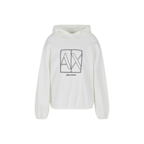 ARMANI EXCHANGE SS24 Свитшот Женский Белый