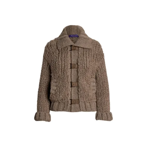 Ralph Lauren Collection Коричневый Женские Кашемировые Свитеры