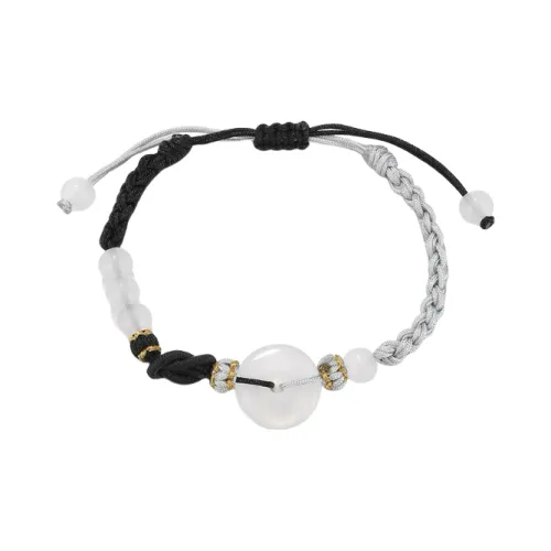 GONGTINGMAOMI Белый нефрит Бодхи Браслеты Унисекс