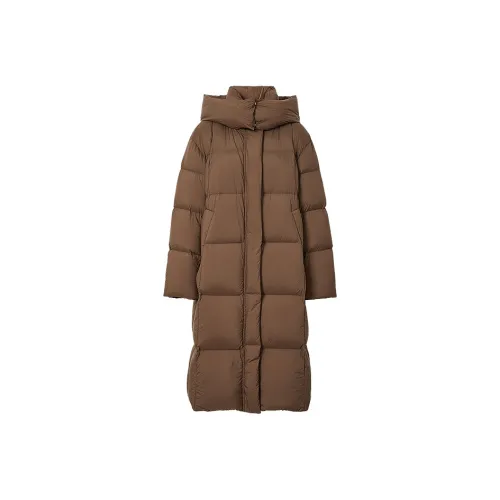 Hopeshow Пуховик Женские Кофе