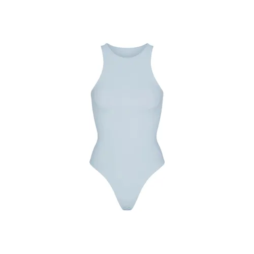 SKIMS FITS EVERYBODY Высокий воротник Комбинезон Женские OPAL OPAL