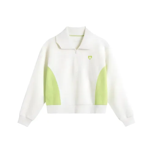 Подкладка Sports Trend Series Толстовка Женская Айвори ACID Зеленый