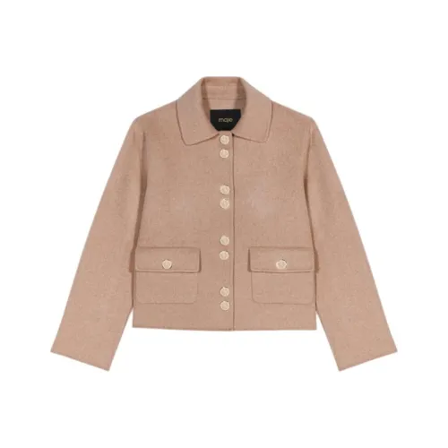 Maje Куртки Пальто Женские CAMEL