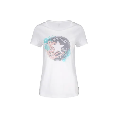 Converse Chuck Taylor T-Shirt Женская Белая