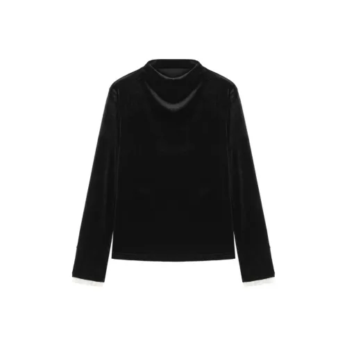 SHANGJING Черный Женский Трикотаж