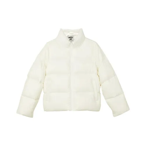 Skechers Diamond Series Пуховик Женские Зефирный Белый