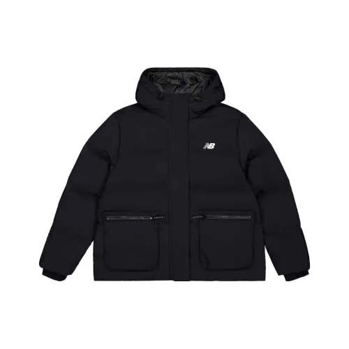 New Balance Пуховик Женские Черный