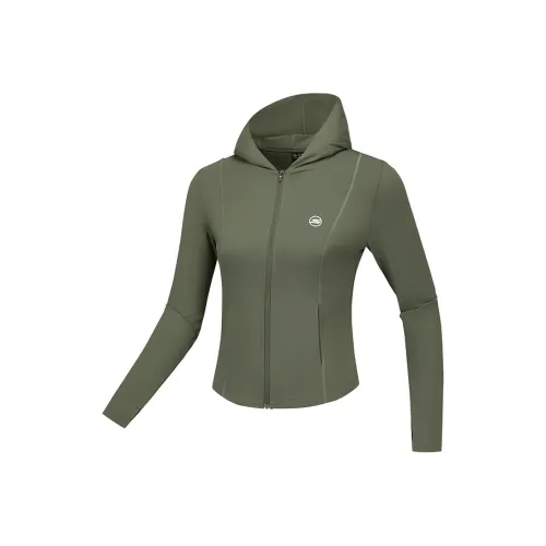 Skechers Sports Lifestyle Collection GODRI Куртки и пальто Женские Трава Армейский зеленый