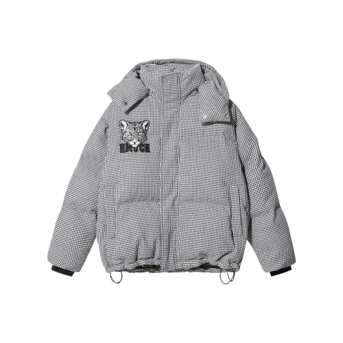 TCH Съемный С капюшоном С наполнителем Пуховая куртка Унисекс