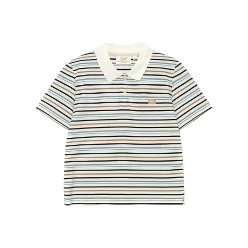 Lee Сливочный Женские Поло