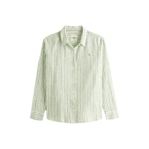 Abercrombie＆Fitch Рубашка Женская Зеленая
