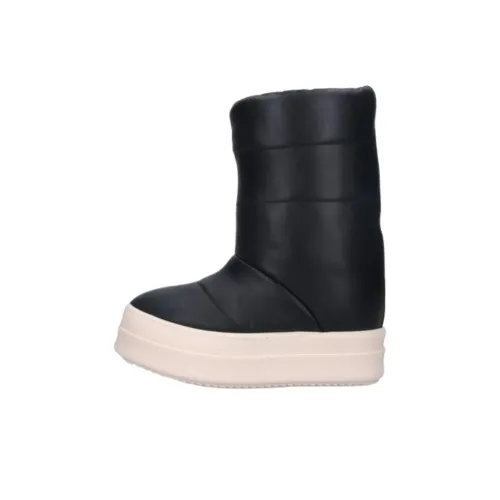 RICK OWENS совместный бренд RO Короткие сноубутсы Женские Черные