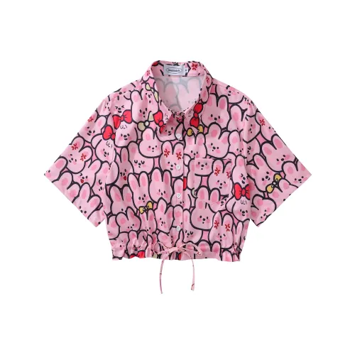 BEAR UNION Розовые Женские Рубашки